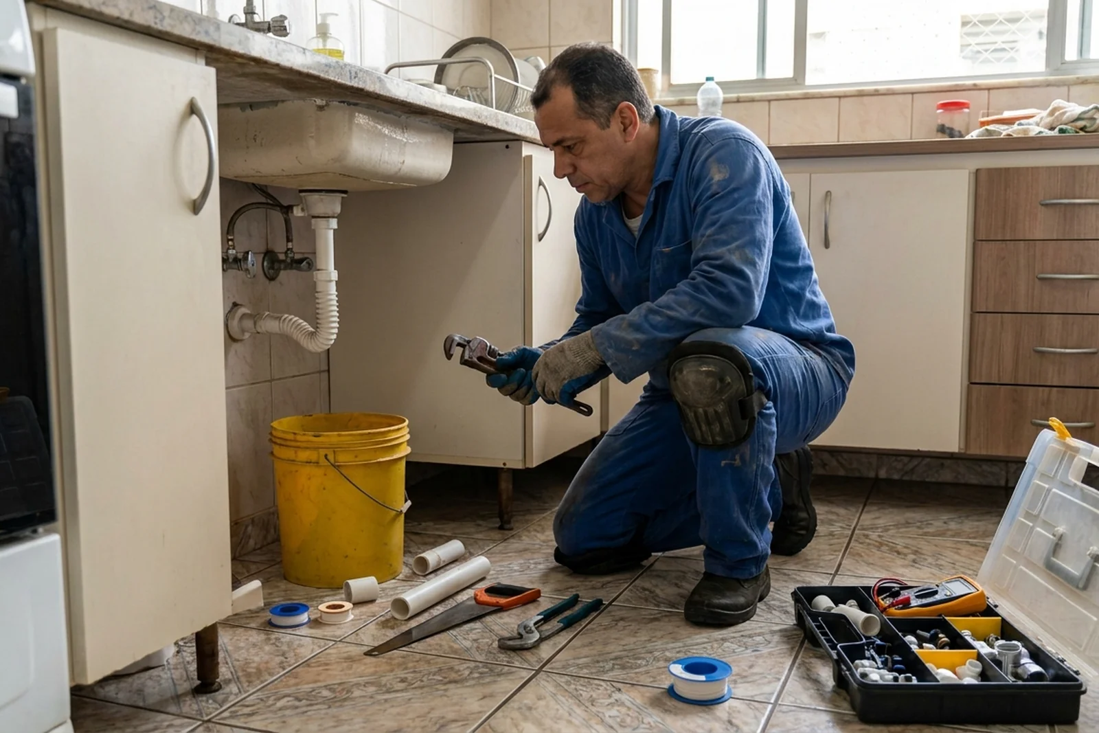 Reparos hidráulicos e detecção de vazamento em Londrina-PR